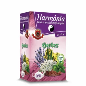 HERBEX HARMÓNIA tela a pozitívnej mysle bylinná zmes, čaj 20x3 g (60 g)