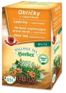 HERBEX OBLIČKY s rakytníkom bylinná zmes (wellness tea) 20x3 g (60 g)