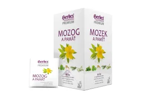 HERBEX Premium MOZOG A PAMÄŤ bylinná zmes, čaj 20x1,5 g (30 g)