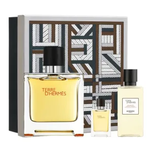 Hermes Terre D` Hermes - parfém 75 ml + sprchový gel 40 ml + parfém 5 ml