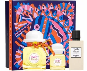 Hermes Twilly d´Hermès Eau Ginger darčeková kazeta parfumovaná voda 50 ml + telové mlieko 40 ml + parfumovaná voda 7,5 ml pre ženy