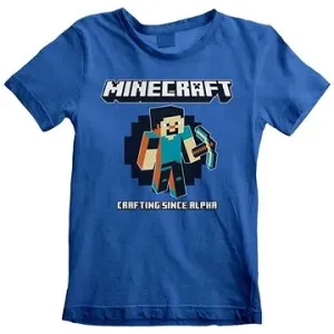 Minecraft – Crafting Since Alpha – detské tričko