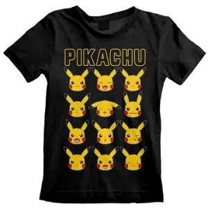 Pokémon – Pikachu Faces – detské tričko