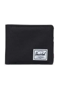 Peňaženka Herschel 10363.00165.OS-Black, čierna farba