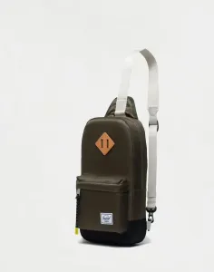 Herschel Supply Heritage Shoulder Bag Ivy Green/Light Pelican #5643663