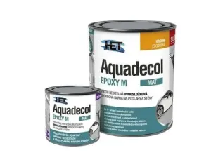 AQUADECOL EPOXY M - Matná epoxidová farba na podlahy 0,85 kg ral 7040 - okenná sivá