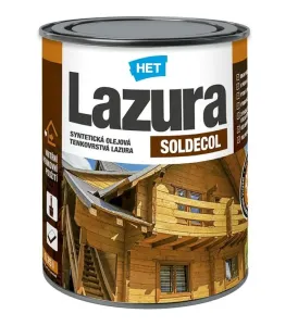 SOLDECOL LAZÚRA - Olejová tenkovrstvá lazúra na drevo 0,75 l sl 34 - oliva