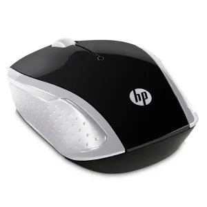 Myš bezdrôtová, HP 200 Pike Silver, strieborná, optická, 1000DPI