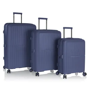 Sada troch cestovných kufrov v modrej farbe Heys Airlite S,M,L Blue
