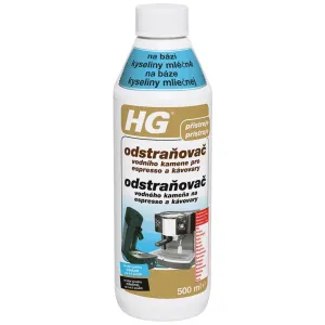 HG 627 - Odstraňovač vodného kameňa na espresso a kávovary (na báze kyseliny mliečnej) 500 ml
