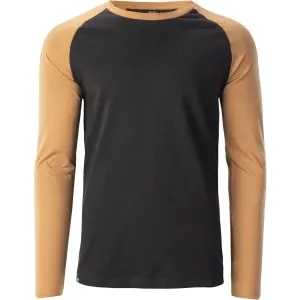 Hi-Tec PURO LS Pánske tričko s dlhým rukávom, tmavo sivá, veľkosť #434616