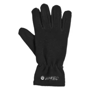 Hi-Tec SALMO FLEECE SALMO FLEECE - Pánske rukavice, čierna, veľkosť L/XL