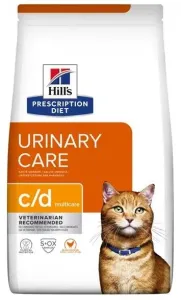 HILLS PD Feline c/d Multicare Chicken Dry granule pre mačky 1,5kg #7164275
