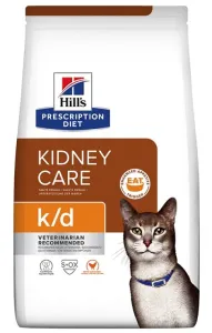 HILLS PD Feline k/d Dry granule pre mačky 3kg #4627852