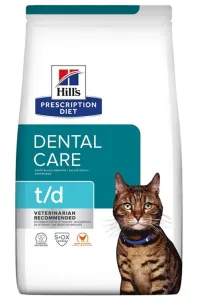 HILLS PD Feline t/d Dry granule pre mačky 1,5kg #9530702