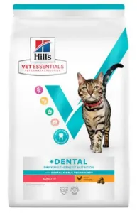 HILLS VE Feline Multi Benefit Adult Dental Chicken granule pre mačky 250g #6713089