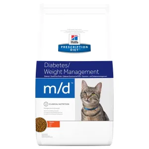 Hill's Prescription Diet m/d Diabetes Care s kuracím - 1,5 kg