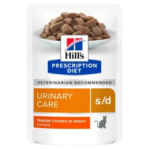 Hill's Prescription Diet s/d Urinary Care s kuracím - 24 x 85 g