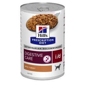 Hill's Prescription Diet i/d Digestive Care s morčacím - 24 x 360 g