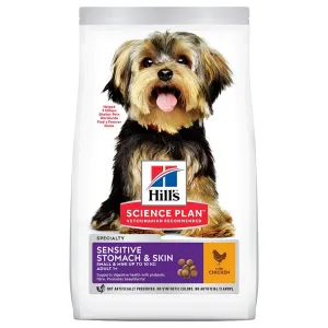 Hill's Science Plan Adult 1+ Sensitive Stomach & Skin Small & Mini Chicken - 3kg