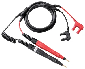 Hioki 9465-10 Pin Type Test Lead, Black/red, 1.883M