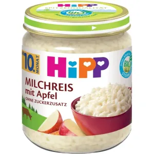 HiPP BIO Mliečna ryža s jablkami od uk. 9. mesiaca, 200 g