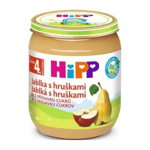 HiPP Príkrm ovocný Jablká s hruškami (od ukonč. 4. mesiaca) 1x125 g