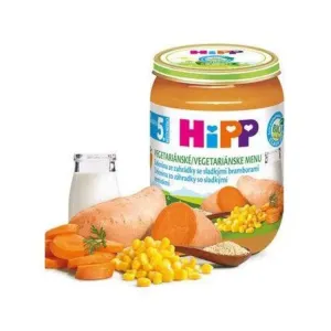 HiPP Príkrm zeleninový BIO Zelenina zo záhradky so sladkými zemiakmi 190g