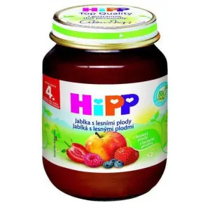 HiPP Príkrm ovocný BIO Jablká s lesnými plodmi (od ukonč. 4./6. mesiaca) 125 g