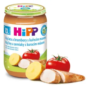 HIPP Junior Paradajky a zemiaky s kuracím mäsom BIO od 9. mesiaca veku 220 g
