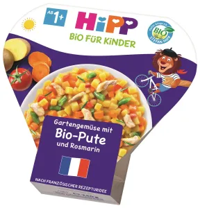 HIPP BIO Zelenina zo záhradky s BIO morčacím mäsom zeleninovo-mäsový príkrm (od 1. roku) 1x250 g
