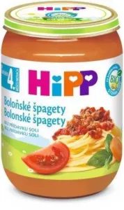 HiPP Príkrm BIO Bolonské špagety Baby menu (od ukonč. 4. mesiaca) 1x190 g