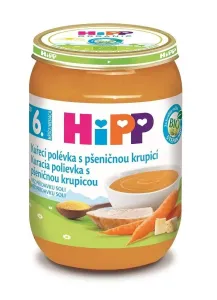 HiPP Polievka BIO Kuracia s pšeničnou krupicou (od 6. mesiaca) (inov.2022) 1x190 g