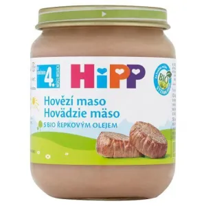 HiPP Príkrm BIO Hovädzie mäso - pyré 125 g