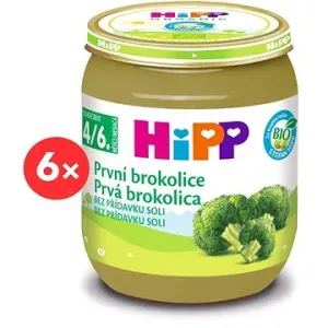 HiPP BIO Prvá brokolica – 6× 125 g #8447463