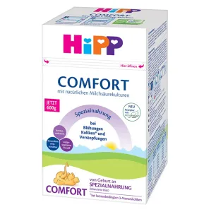HiPP COMFORT špeciálna dojčenská výživa (inov.2021) 1x600 g