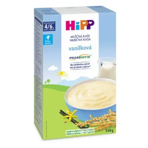 HiPP Mliečna prvá KAŠA PRAEBIOTIK vanilková pre dojčatá (od ukonč. 4/6. mesiaca) 1x250 g
