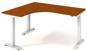 HOBIS kancelársky stôl MOTION Trigon ERGO MST 2 60 P - elektr. nastaviteľný stôl, 160x120 cm