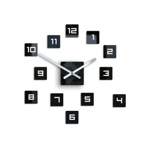 Moderné nástenné hodiny CUBE  (nalepovacie hodiny na stenu)