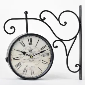 Nástenné hodiny Flor0102, Old Town Clock, 40x40cm