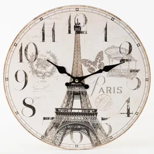 Nástenné hodiny, Flor0146, Paris, 34cm
