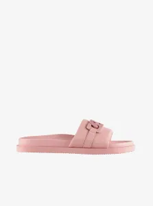 Pink Women's Leather Slippers Högl Gemma - Ladies #706894