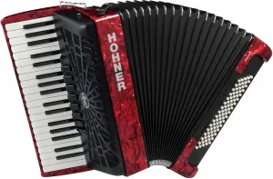 Hohner Bravo III 80 Červená Klávesový akordeón #282064