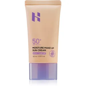Holika Holika Moisture Make Up Sun Cream ochranný tónovací krém na tvár SPF 50+ 60 ml
