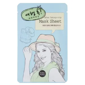 Holika Holika Rozjasňujúci plátýnková maska After Taking a Trip (After Mask Sheet) 16 ml