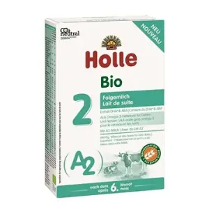 HOLLE Bio A2 pokračovacie mlieko 2. od 6 mesiaca veku, 400 g