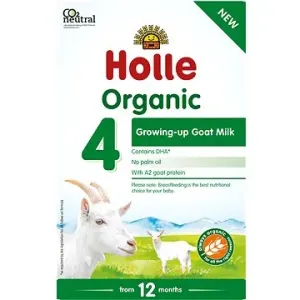 HOLLE Bio mliečna výživa pokračovacia na báze kozieho mlieka 4, 400 g