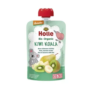 6x HOLLE Kiwi Koala Bio pyré hruška banán kiwi 100 g (8+) #7478702