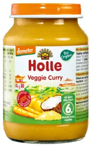 HOLLE Bio Vegetariánske kari (6 m+) 190 g – zeleninový príkrm