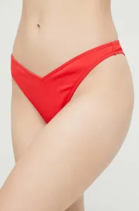 Brazílske plavkové nohavičky Hollister Co. červená farba